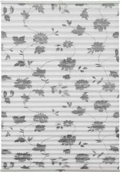 Gardinia Plissee Concept zum Klemmen Flowers and Plants Bl&uuml;te 60x130cm 60x130cm