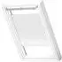Velux Wabenplissee Uni weiß, 134x140cm U08), GGU,Manuell,weiße Schiene