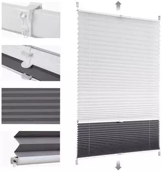 Sekey Doppelplissee Day+Night 75x200cm BL-8133)