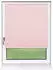 Deco-Raum Basic ohne Bohren 65x150cm Rosa Blickdicht Klemmfix