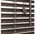 Sekey Holzjalousie 35mm Klemmfix 50x130cm dunkelbraun