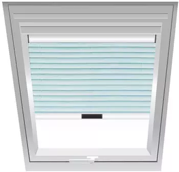 Roto Jalousette Wei&szlig; Thermo 2-J21, 55x98 cm (5/9), Manuell,QT4,Roto,wei&szlig;e Schiene