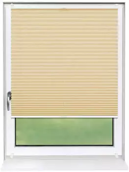 Deco-Raum Basic ohne Bohren 100x150cm Beige Blickdicht Klemmfix