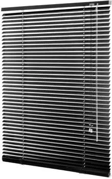Ventanara Jalousette mit Klemmträger 190x220cm schwarz