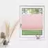 Deco-Raum Basic ohne Bohren 40x150cm Rosa Blickdicht Klemmfix