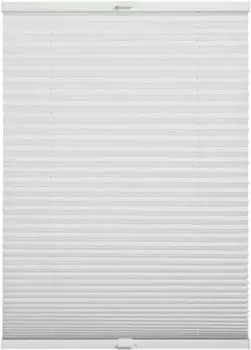 Sch&ouml;ner Wohnen Plissee Milla 120 cm x 130 cm Wei&szlig;