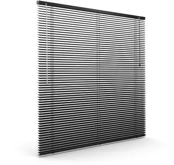 Victoria M. Aluminium-Jalousie mit Klemmclips 120x220cm schwarz
