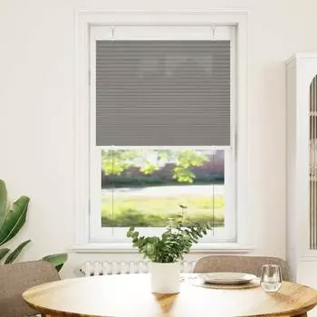 vidaXL Plissee anthrazit 70x100cm, Polyester (4015069)