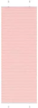 vidaXL Plissee rosa 80x200cm, Stoffbreite 79,4cm, Polyester (4015462)