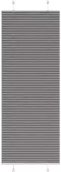 vidaXL Plissee anthrazit 70x200cm, Polyester (4015103)