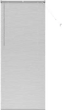 vidaXL Jalousie h&ouml;henverstellbar 220x90cm silber Aluminium (42005945)
