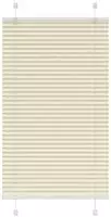 vidaXL Plissee Creme 70x150 cm Stoffbreite 69,4 cm Polyester