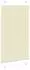 vidaXL Plissee creme 70x150cm, Stoffbreite 69,4cm, Polyester (4015290)