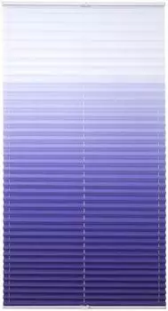 Liedeco Plissee "Farbverlauf" Klemmfix 45x130cm, blau, 100% Polyester (665029-1)