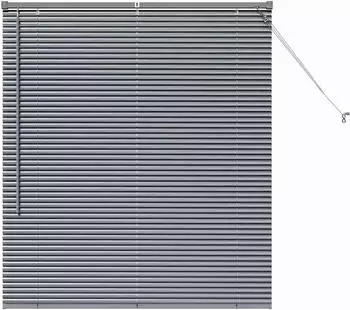 vidaXL Jalousie dunkelgrau 110x130cm, Aluminium