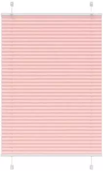 vidaXL Plissee 85x100cm Polyester rosa (4015429)
