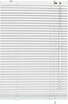 Gardinia Aluminium-Jalousie wei&szlig;, 100x220cm, Klemmhalter (95457138-35)