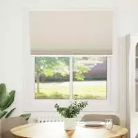 vidaXL Plissee Faltrollo Rollo Plisseerollo 100x150cm Creme