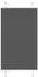 vidaXL Plissee schwarz 80x150cm, Stoffbreite 79,4cm, Polyester (4015139)
