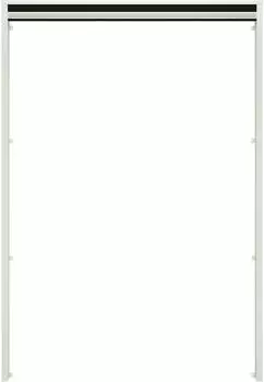 Hecht Sonnenschutz-Plissee f&uuml;r Dachfenster 110 x 160cm wei&szlig;