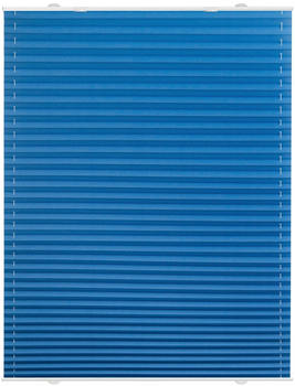 Lichtblick Haftfix-Plissee Crush-Optik (65 x 130 cm) blau