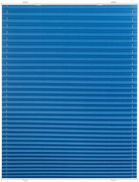 Lichtblick Haftfix-Plissee Crush-Optik (65 x 130 cm) blau