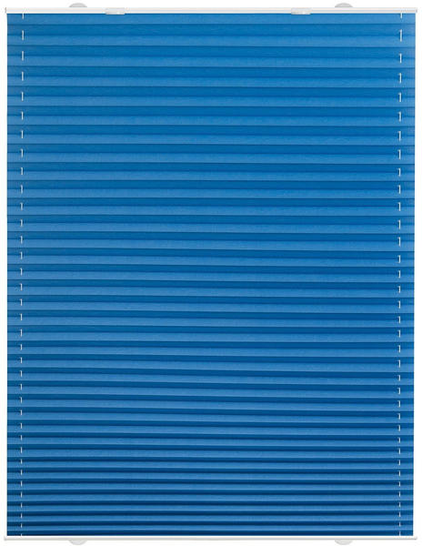 Lichtblick Haftfix-Plissee Crush-Optik (70 x 130 cm) blau
