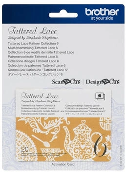 Brother Mustersammlung - Tattered Lace Nr. 6 - 20 Designs