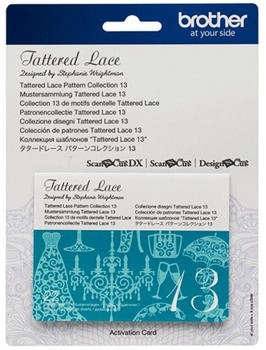 Brother Mustersammlung - Tattered Lace Nr. 13 - 16 Designs