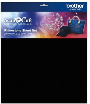 Brother Scanncut Strass Schablonen Set