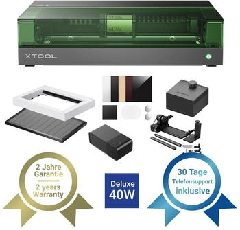xTool S1 40W Diodenlaser Deluxebundle Schwarz