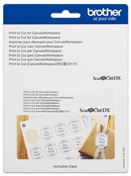 Brother Print to Cut-Aktivierungskarte - ScanNCut SDX