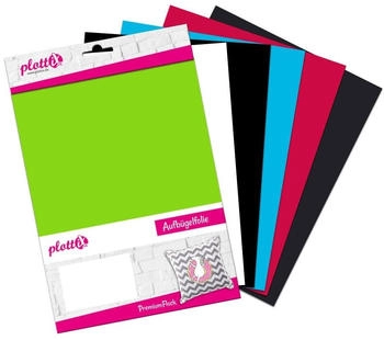 plottix PremiumFlock Bundle 1 20cm x 30cm 6 Folien