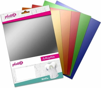plottix MetalFlex Bundle 20cm x 30cm 6 Folien