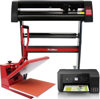 MonsterShop 38cm Transferpresse T-Shirtpresse Hitzepresse Schneideplotter Plotter SignCut (10564)