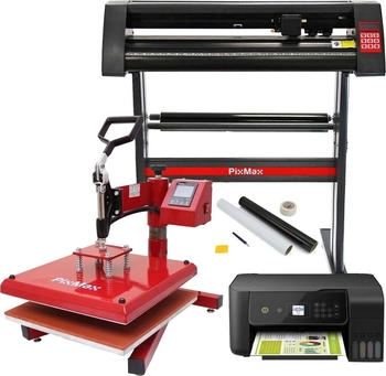 MonsterShop 38cm Schwenkbare Transferpresse Hitzepresse Plotter Schneideplotter & Drucker