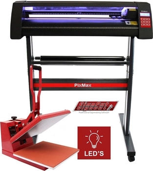MonsterShop LED Vinyl Schneideplotter Folienplotter Plotter Transferpresse Presse Software (27206)