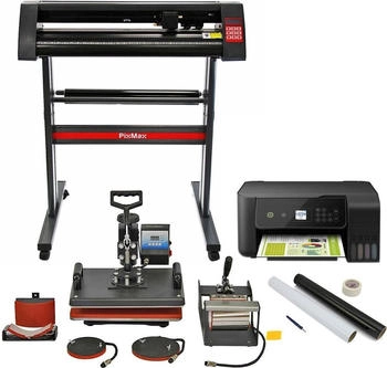 MonsterShop 5in1 Transferpresse Schwingpresse Plotter Inkjet Drucker earbeitungswerkzeug (10569)