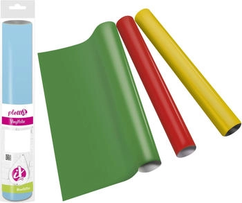 plottix Wandtattoo Vinylfolie - 31,5cm x 1m Lichtblau