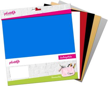 plottix PremiumFlock Bundle 1 30cm x 30cm (6 Folien)