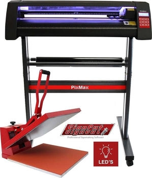 MonsterShop Vinyl LED Schneideplotter Folienplotter Plotter Software Transferpresse Presse (27230)