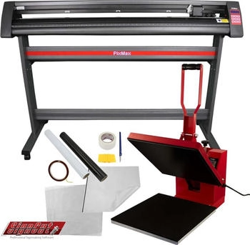 MonsterShop Transferpresse Hitzepresse 38cm Sublimation & Vinyl Schneideplotter 1350mm im (210965)