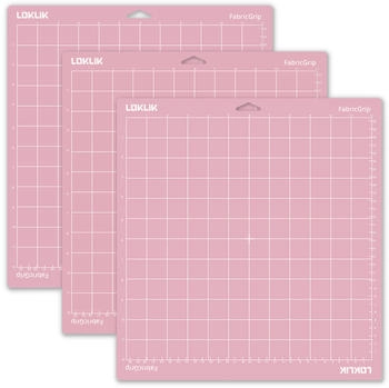 LOKLiK Cutting Mat - 3-pack Pink - Fabric Grip (SG-GJ-0004-US-L-B2B)