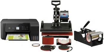 MonsterShop Kombi Transferpresse Hitzepresse Tassenpresse Tellerpresse M&uuml;tzenpresse 38cm x