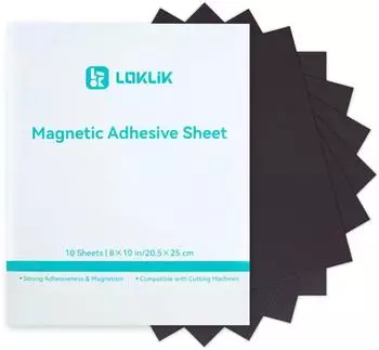 LOKLiK Magnetic Sheet 0.5 mm 10 pack (BG-TZ-0005-US-L-B2B)