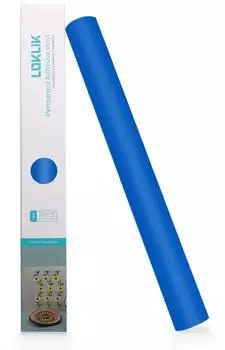 LOKLiK Permanent Adhesive Vinyl Matte 30.5 x 180 cm King Blue (SG-JST-1186-US-L-B2B)