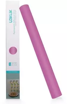 LOKLiK Permanent Adhesive Vinyl Matte 30.5 x 180 cm Fuchsia (SG-JST-1190-US-L-B2B)