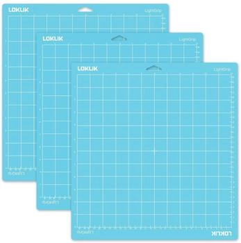 LOKLiK Cutting Mat - 3-pack Blue - Light Grip (SG-GJ-0013-US-L-B2B)