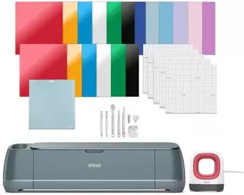 Cricut Maker 4 + Essentials Plus Bundle (EasyPress Mini)