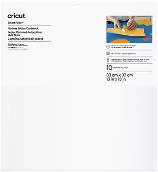 Cricut Sticker Smart Sticker Cardstock 33x33cm 10 sheets White (P)